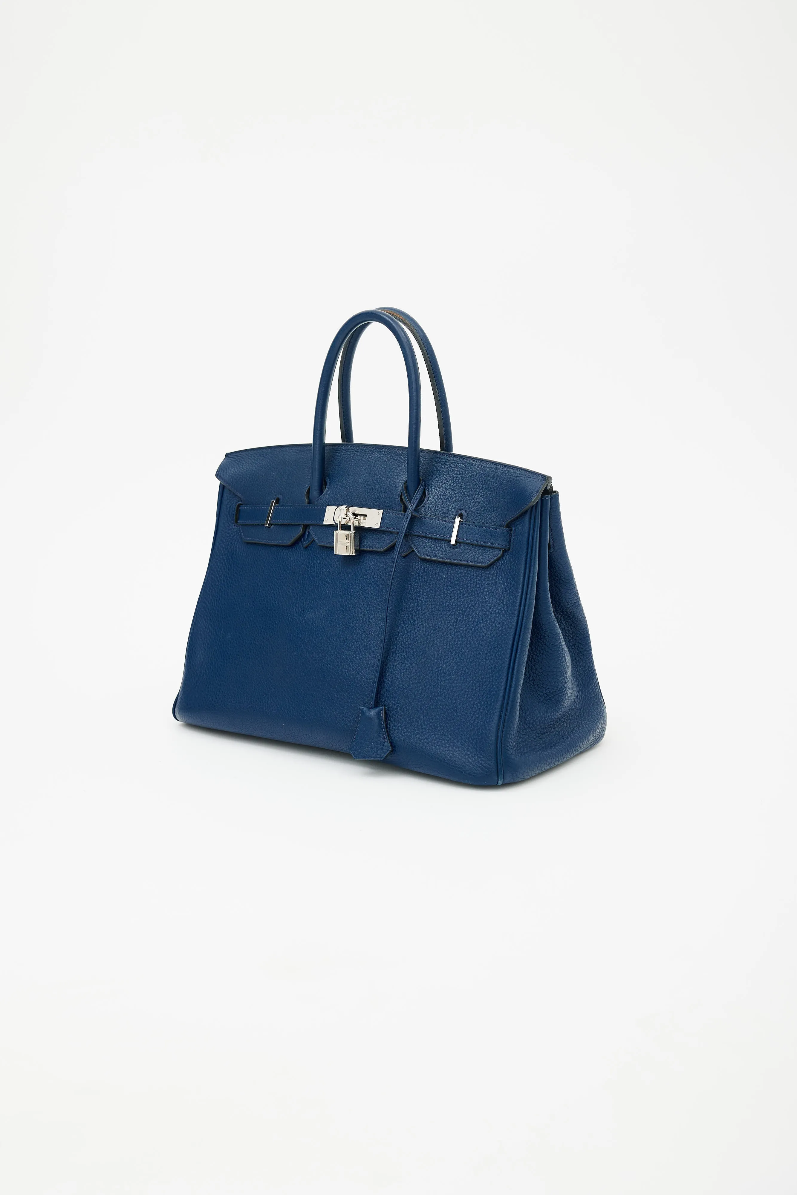 2010 Bleu de Malte Clemence Birkin 35 Bag