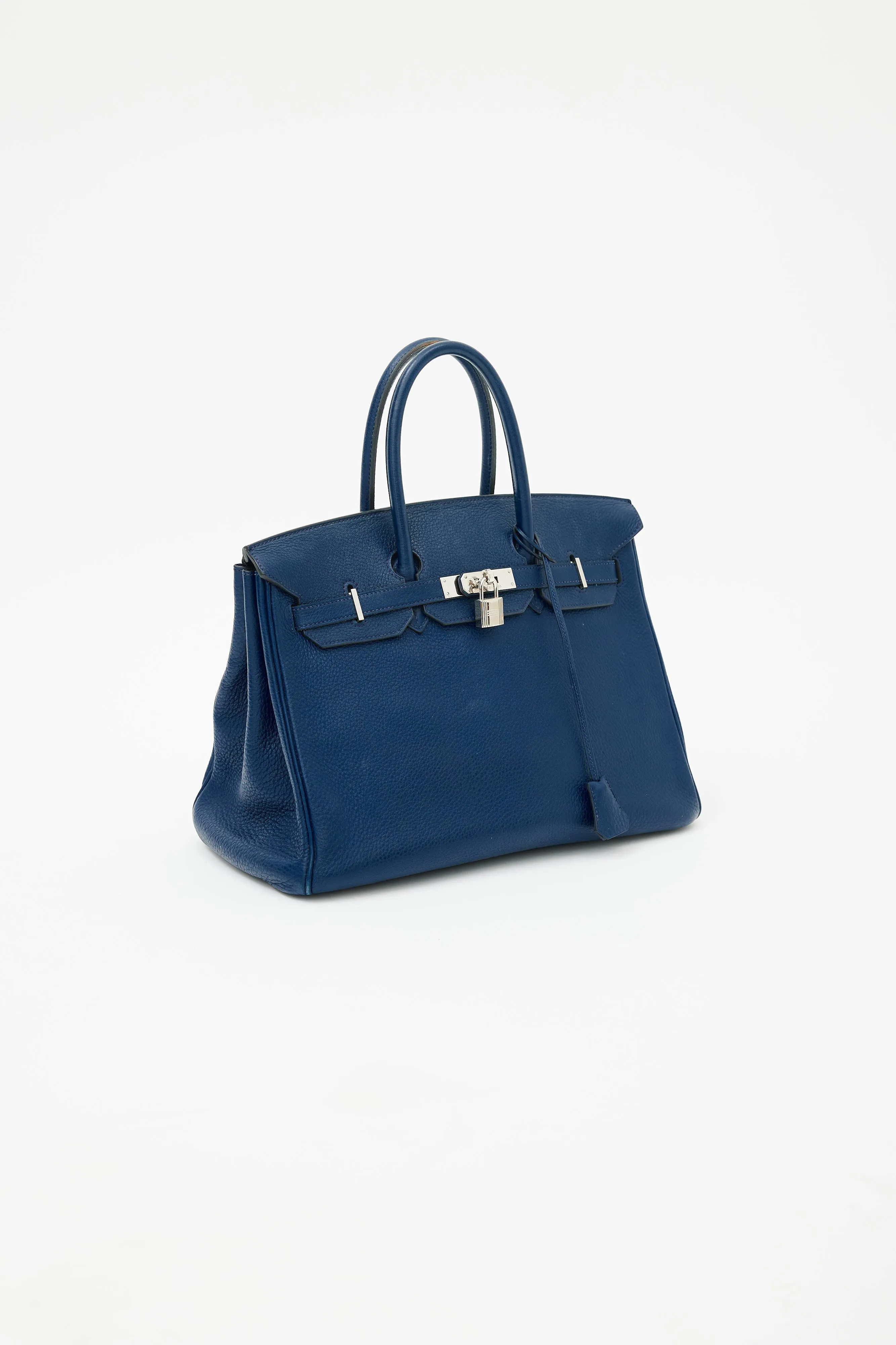 2010 Bleu de Malte Clemence Birkin 35 Bag