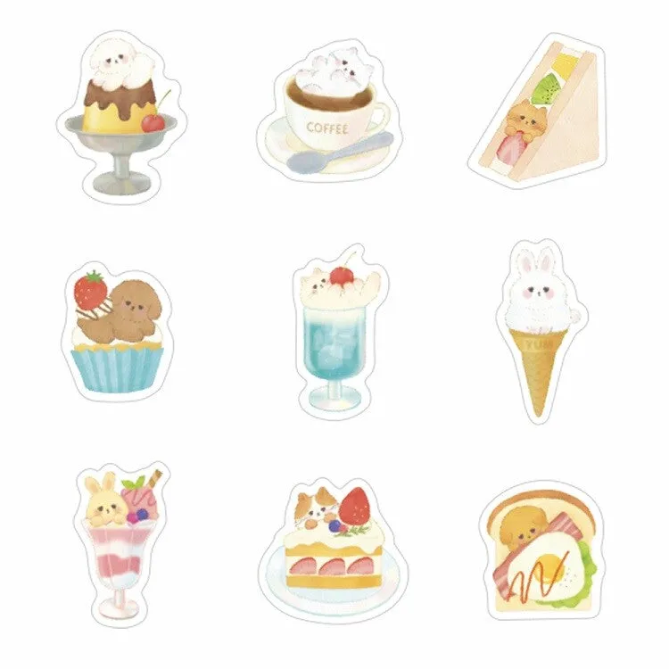 Animals Yoko Flake Sticker