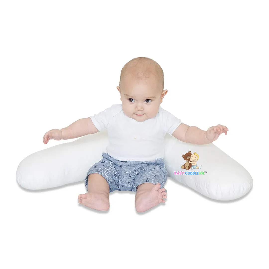 Babycuddle Nursing Pillow (Multi-use) - Baby Sheep in Light Gray