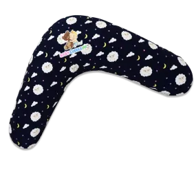 Babycuddle Nursing Pillow (Multi-use) - Baby Sheep in Navy Blue