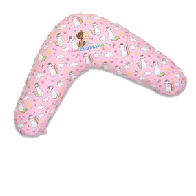 Babycuddle Nursing Pillow (Multi-use) - Cats in Pink