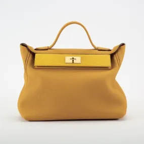 Birkin 2424 Jaune Ambre Togo 35cm