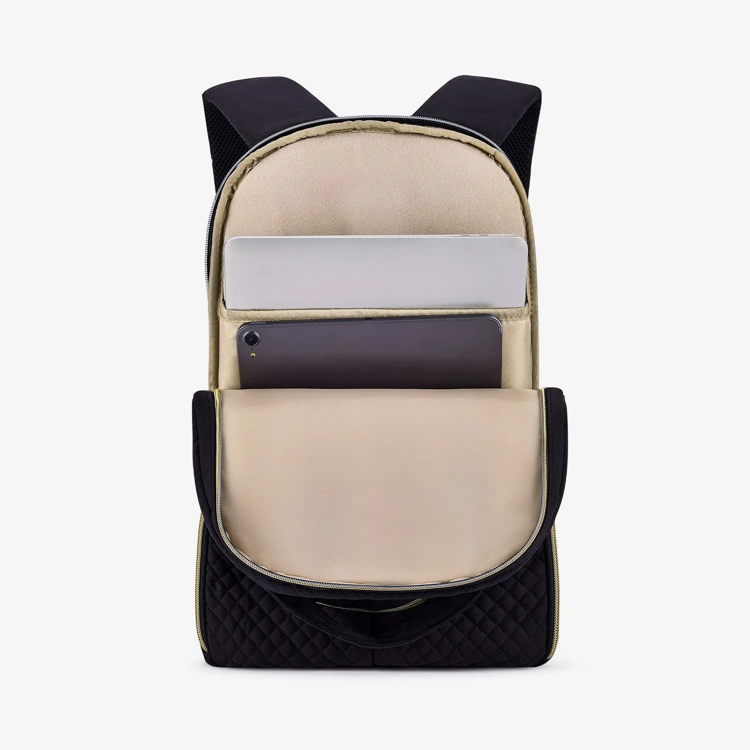 Bonchemin Black Laptop Backpacks for Women