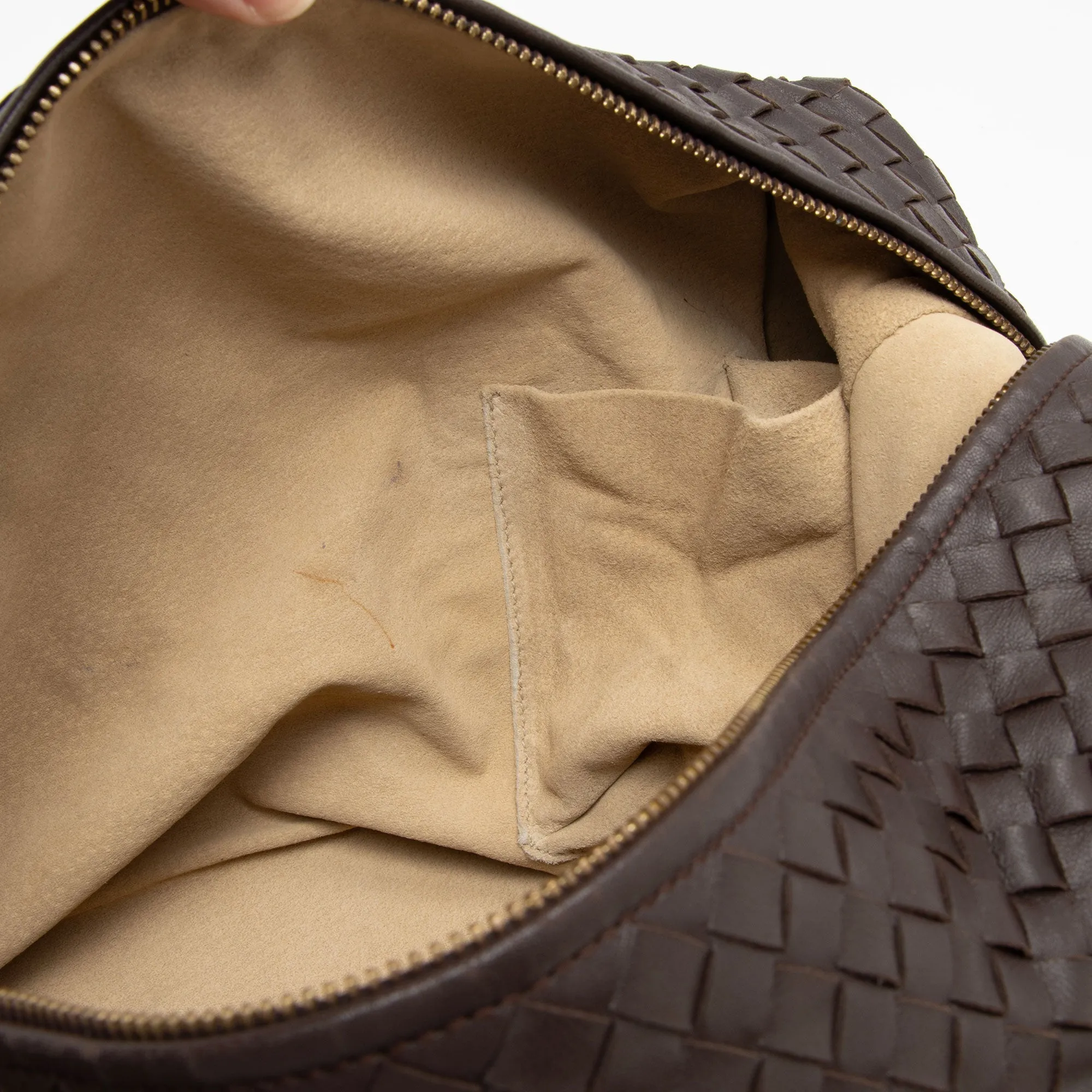 Bottega Veneta Intrecciato Nappa Montaigne Small Satchel (SHF-4lcw1Z)