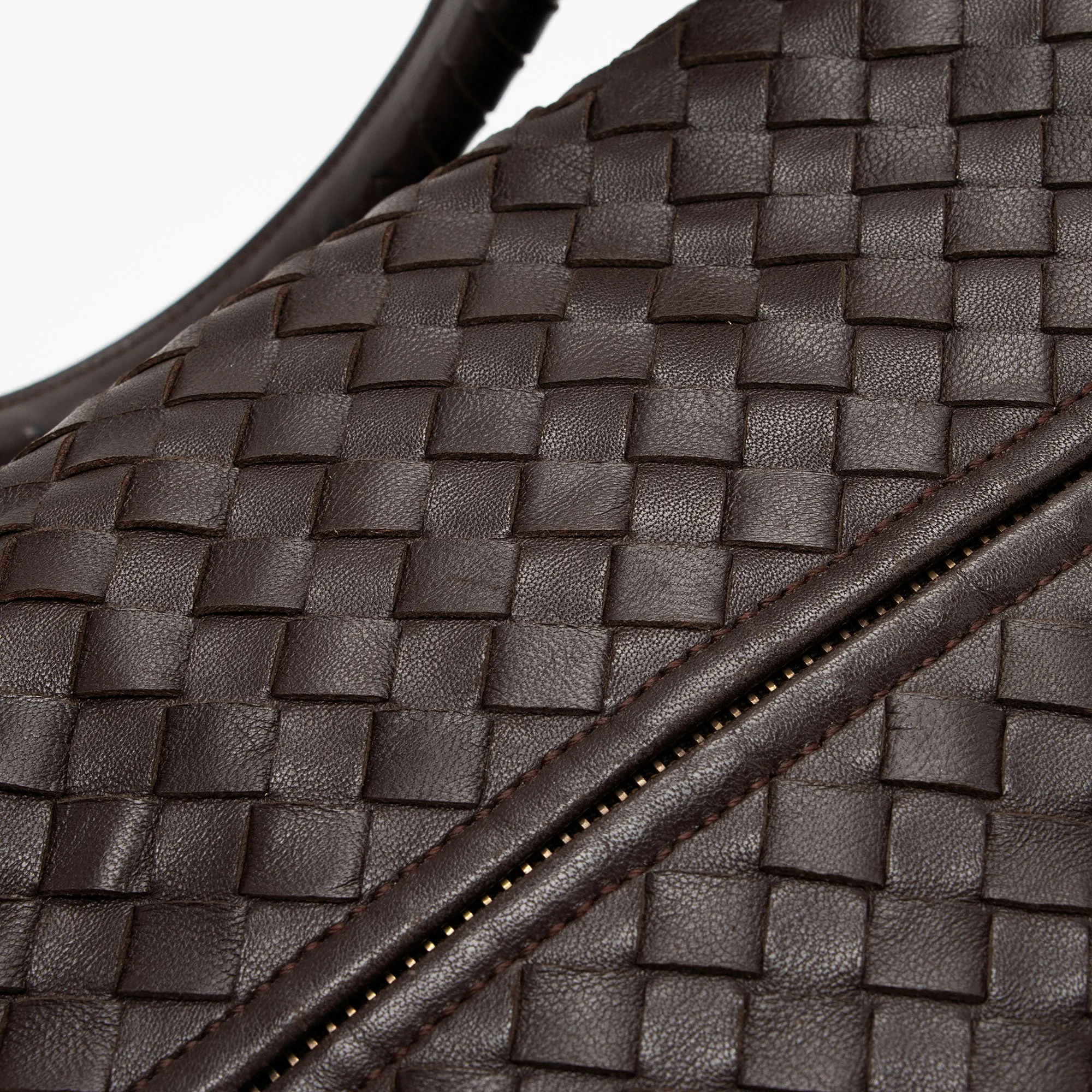 Bottega Veneta Intrecciato Nappa Montaigne Small Satchel (SHF-4lcw1Z)