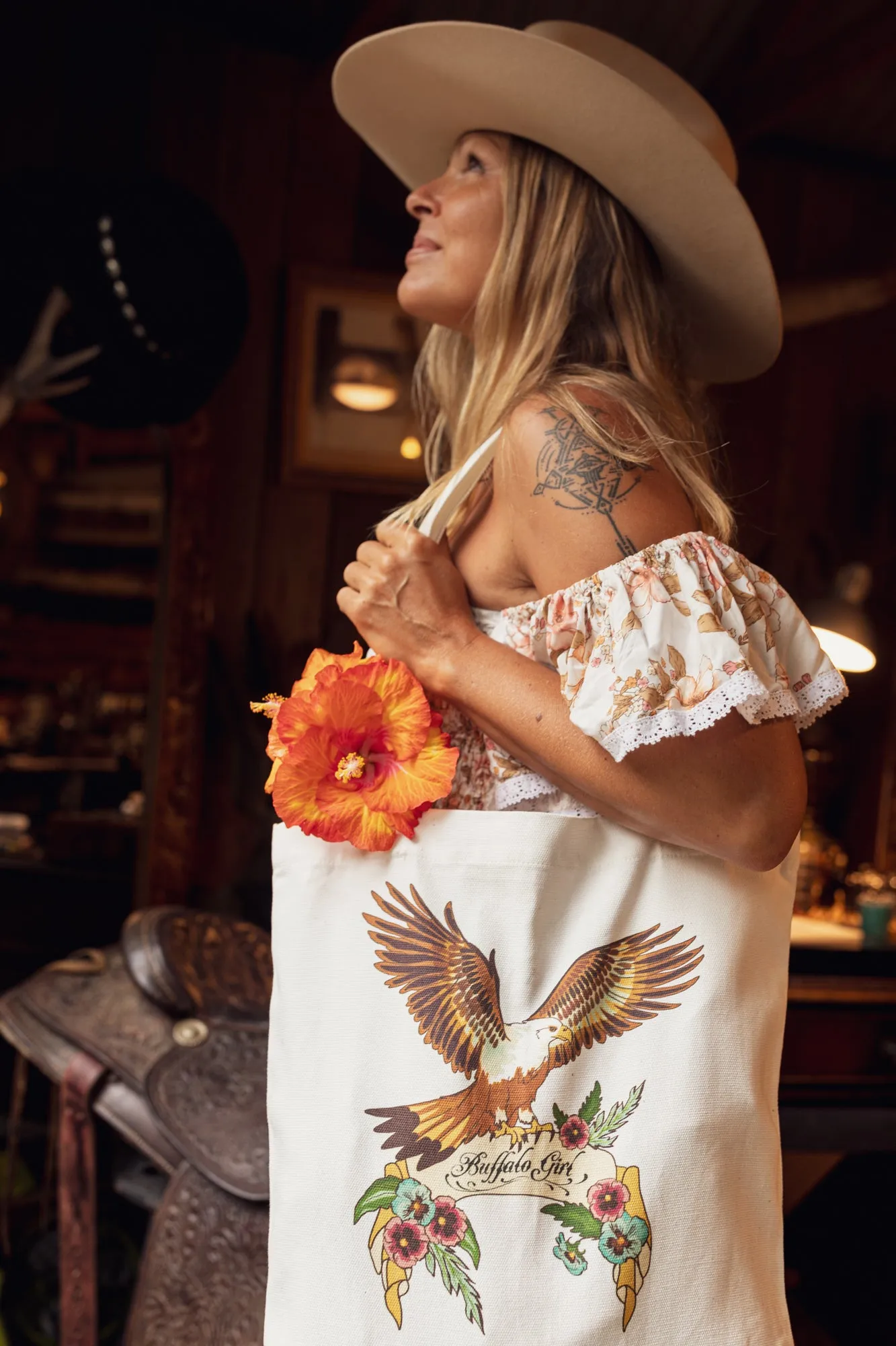 Buffalo Girl Eagle Tote
