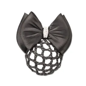 BUN NET WITH BOW AND CLASP
