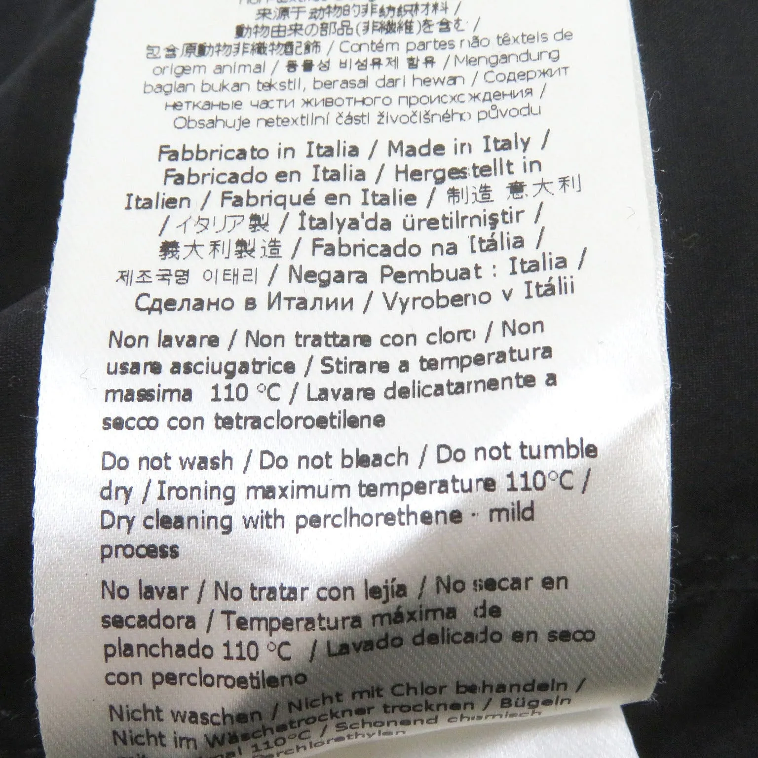 FENDI blouse FS7821 cotton black 36