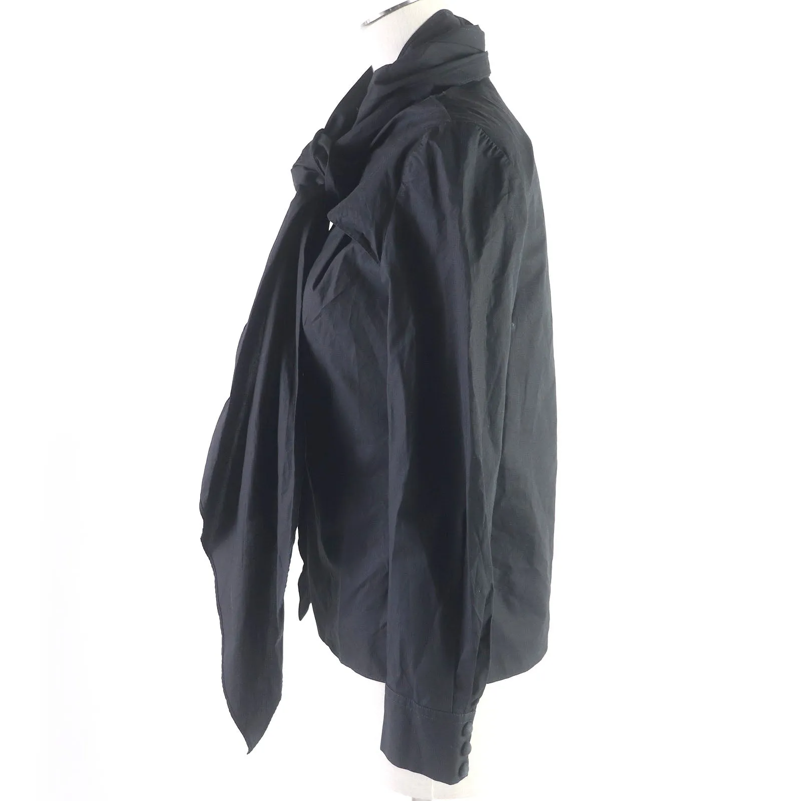 FENDI blouse FS7821 cotton black 36