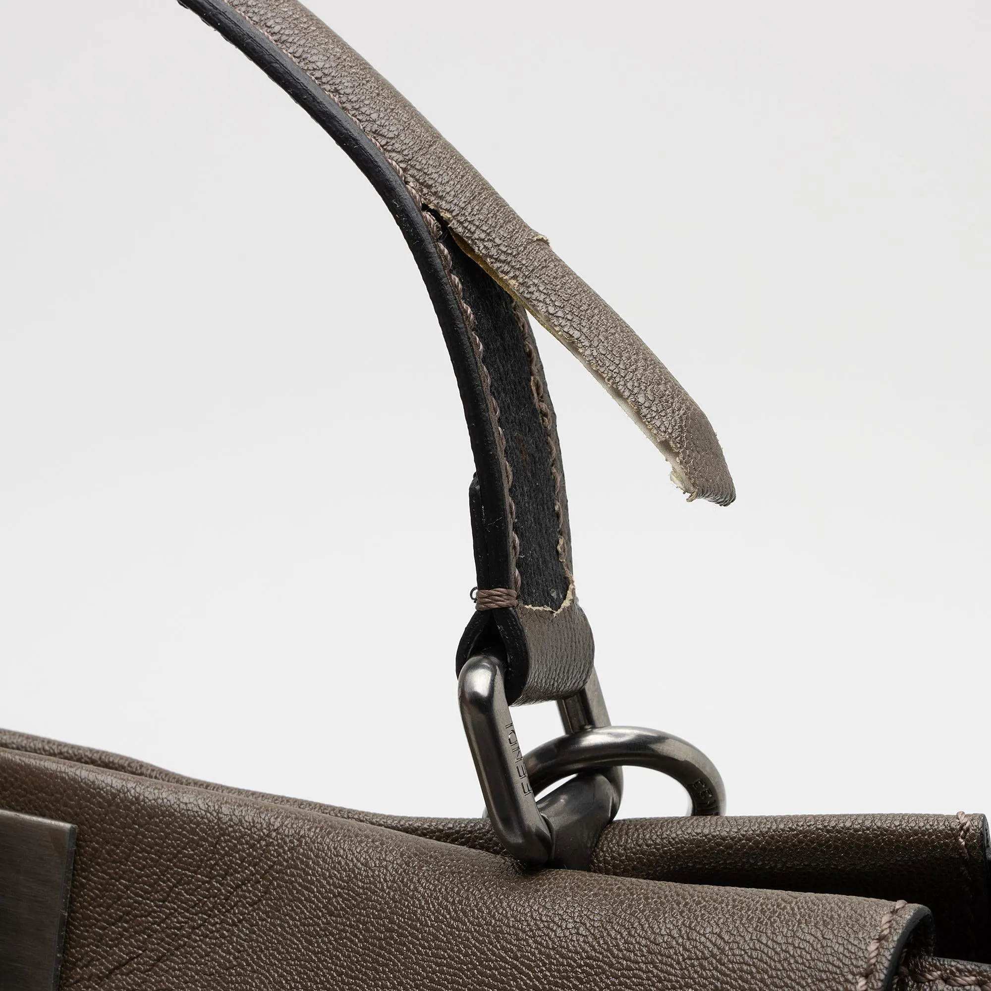 Fendi Goatskin Peekaboo Large Satchel - FINAL SALE (SHF-EF9skv)