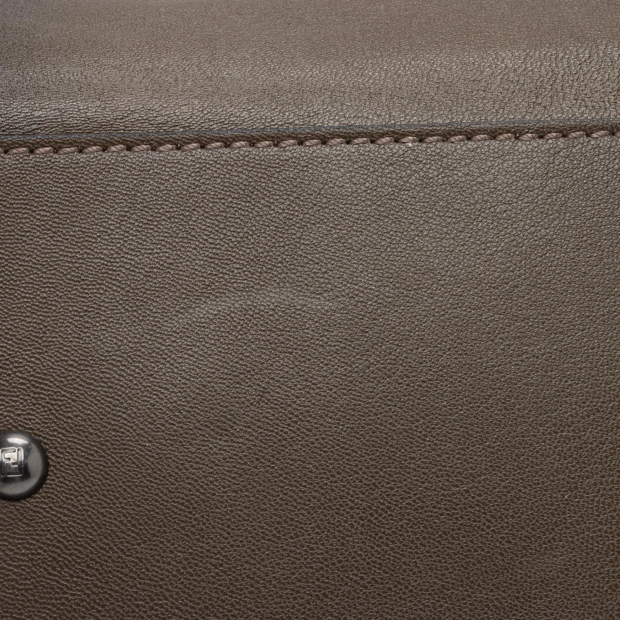 Fendi Goatskin Peekaboo Large Satchel - FINAL SALE (SHF-EF9skv)