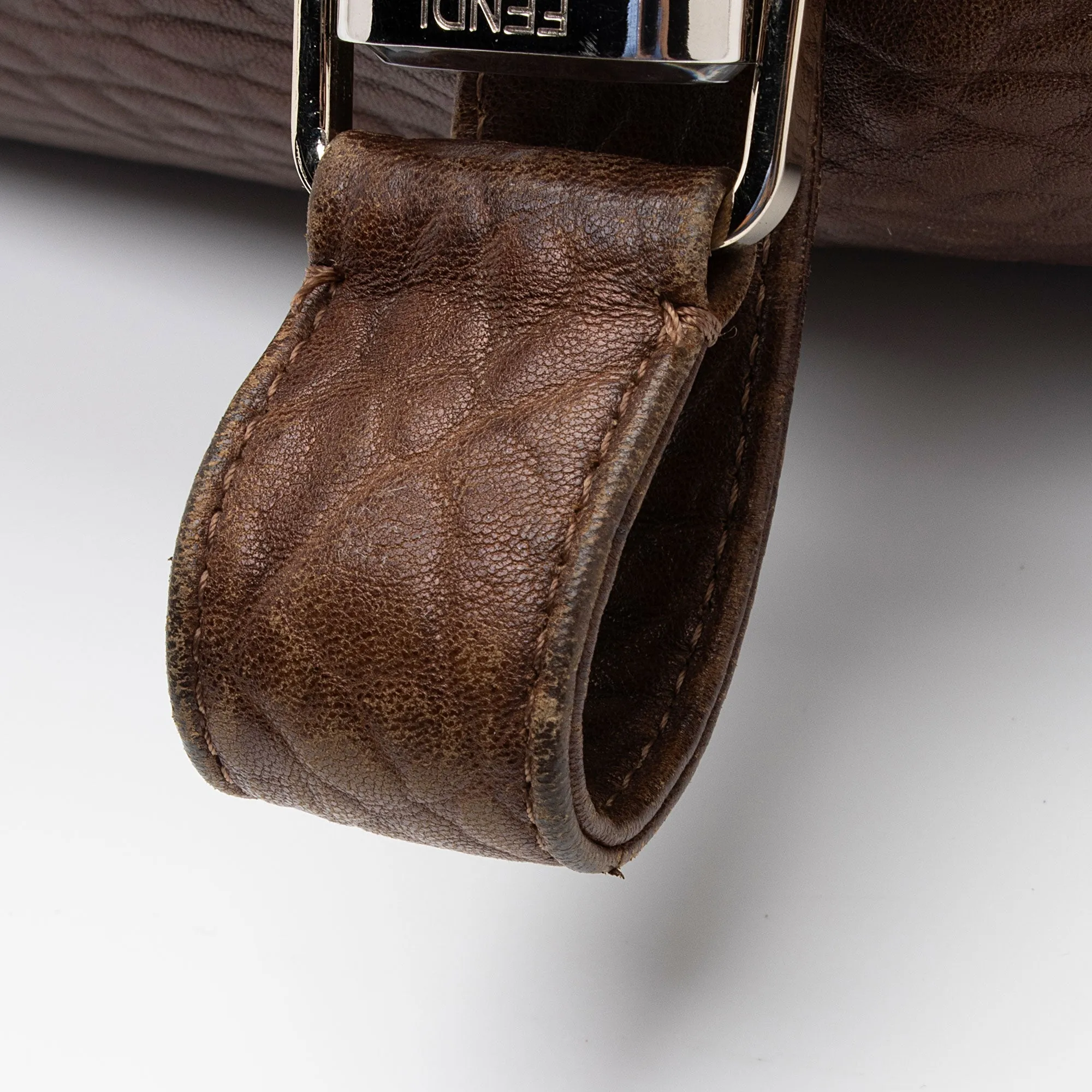 Fendi Leather Spy Satchel (SHF-VaTgXY)