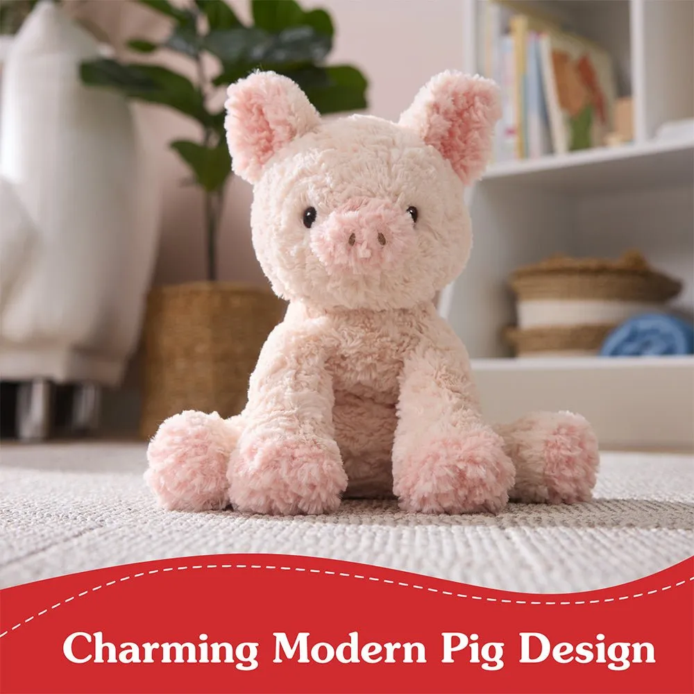 GUND Cozys Collection Pig Plush 10”