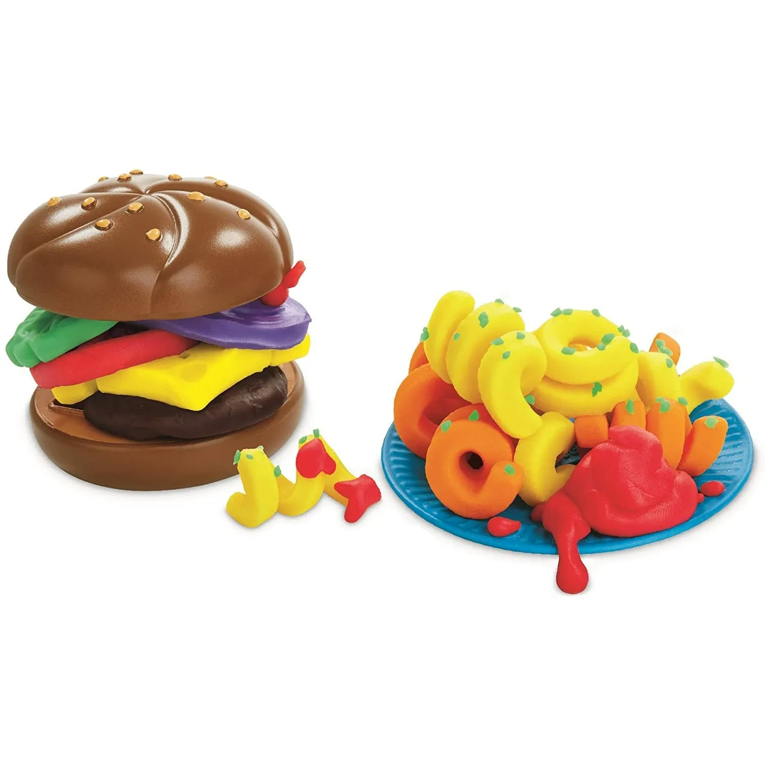 Hasbro Play-Doh Kitchen Creation Burgers and Fries Play Set 3Y 
