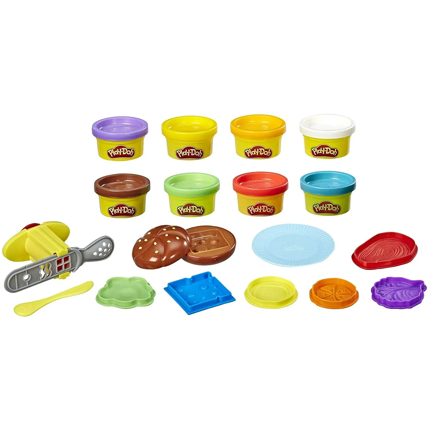 Hasbro Play-Doh Kitchen Creation Burgers and Fries Play Set 3Y 