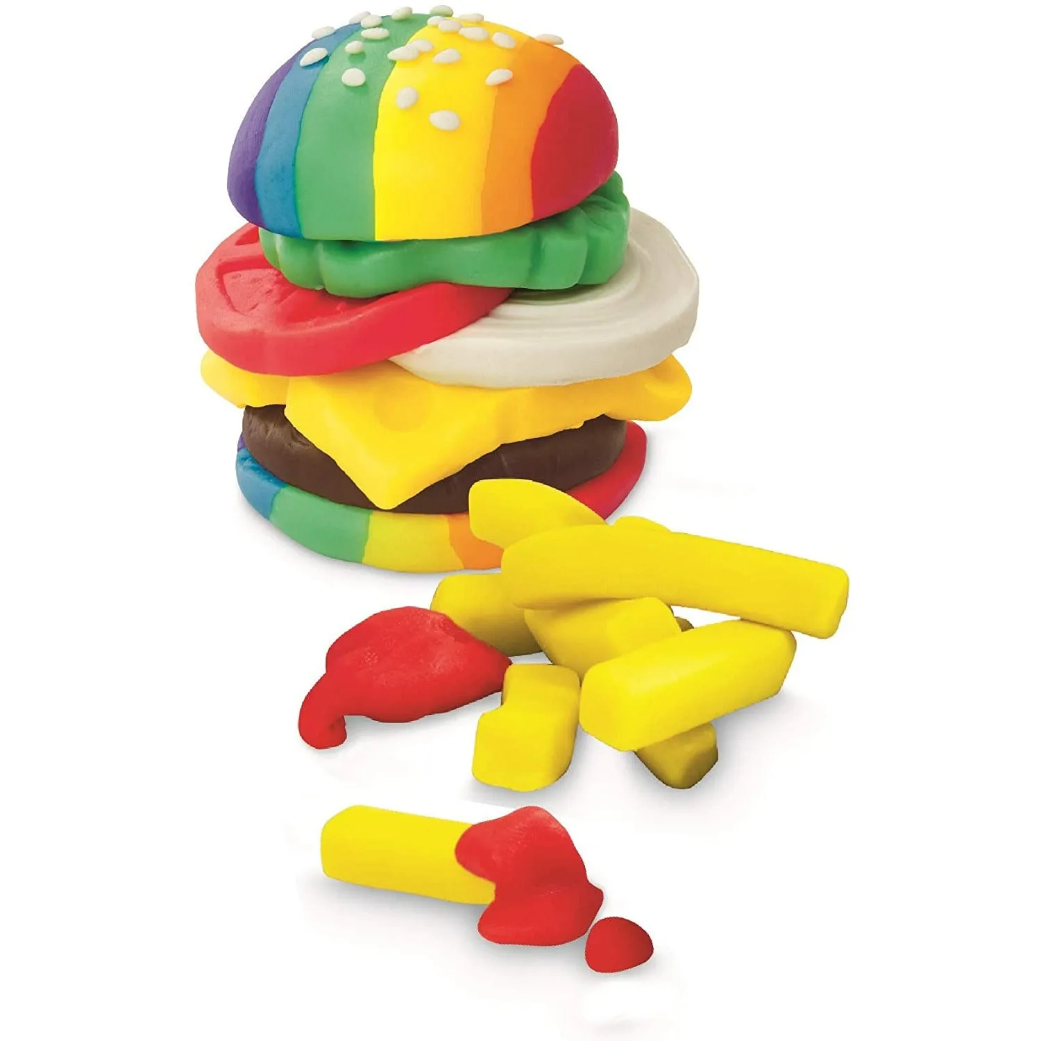 Hasbro Play-Doh Kitchen Creation Burgers and Fries Play Set 3Y 