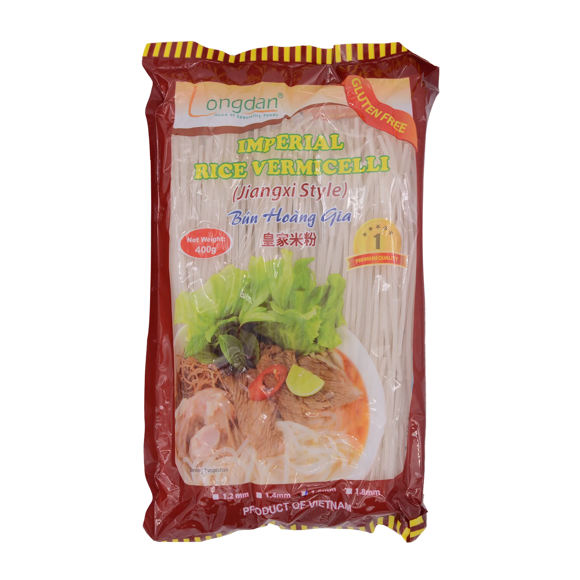 Longdan Imperial Rice Vermicelli 1.6mm 400g