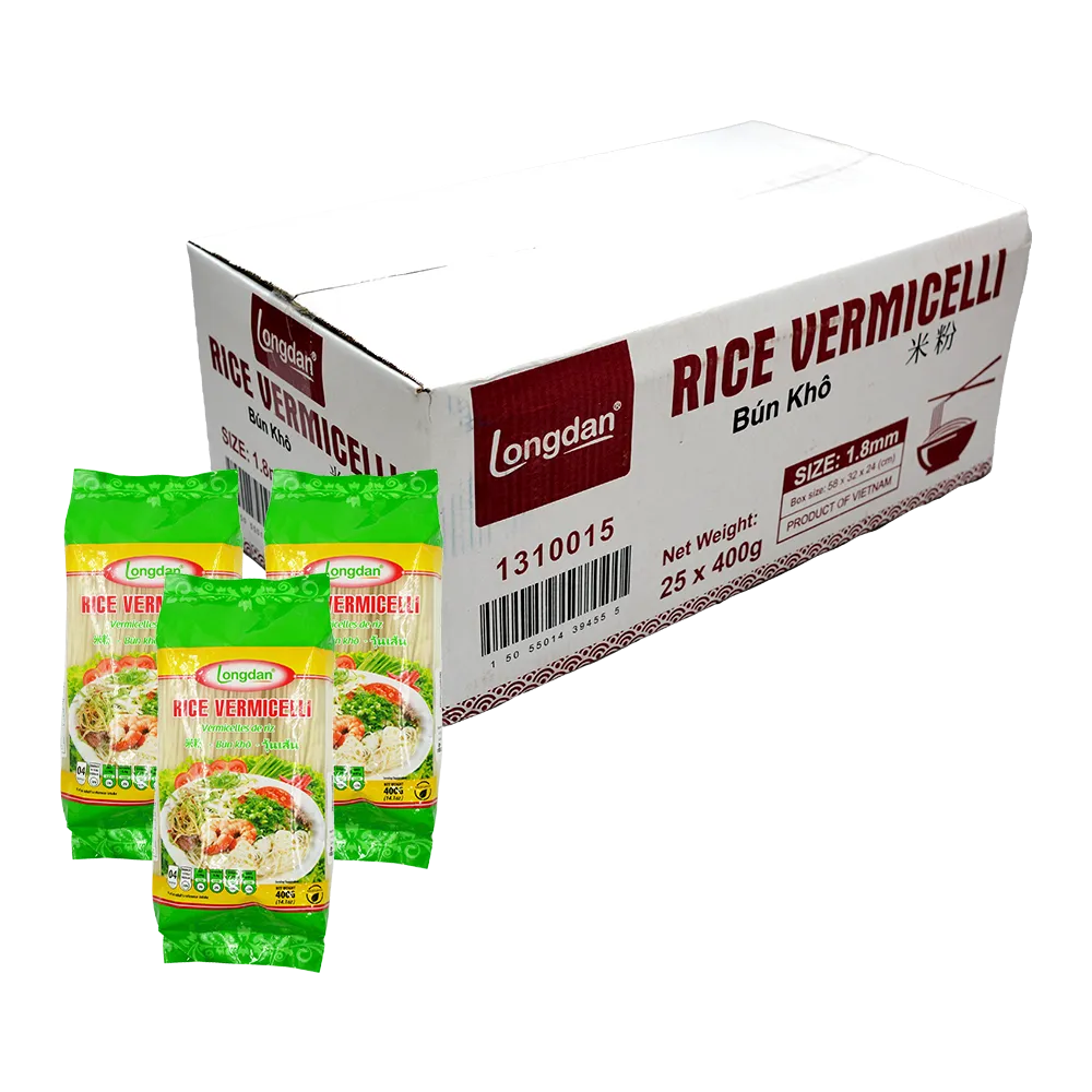 Longdan Rice Vermicelli 1.8mm 400g (Case 25)