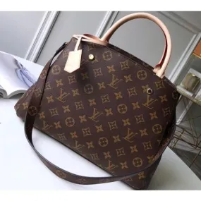 Monogram Canvas Montaigne Mm Bag M41056