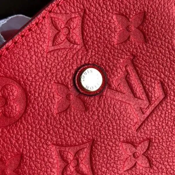 Monogram Empreinte Leather Montaigne Bb Bag Cerise