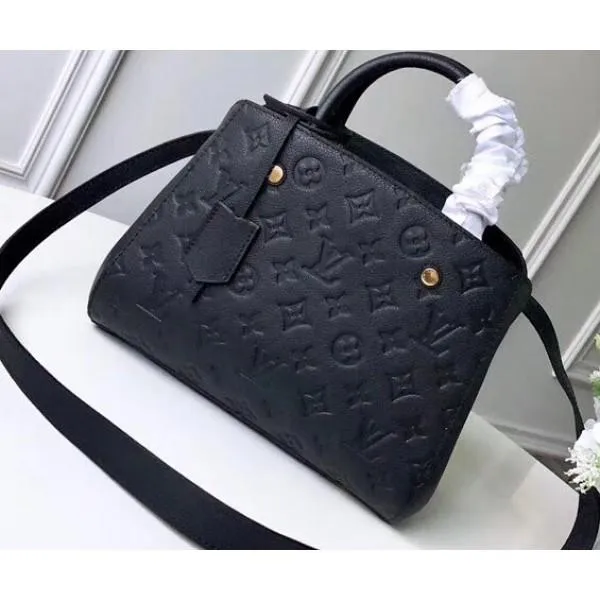 Monogram Empreinte Leather Montaigne Bb Bag M41053 Noir