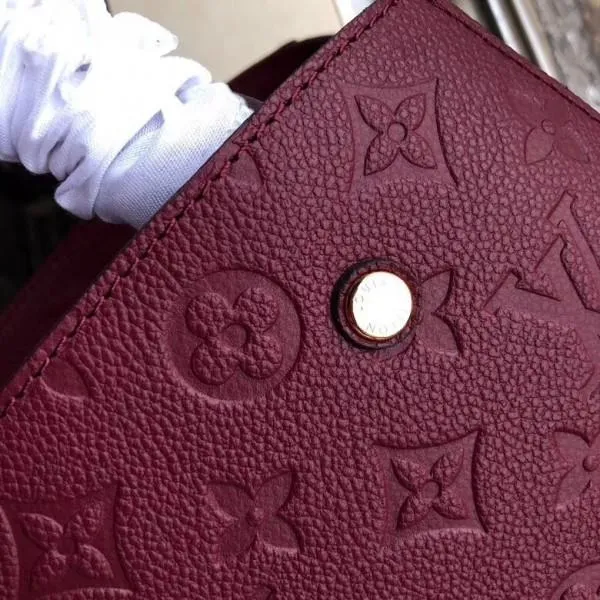 Monogram Empreinte Leather Montaigne Bb Bag Raisin
