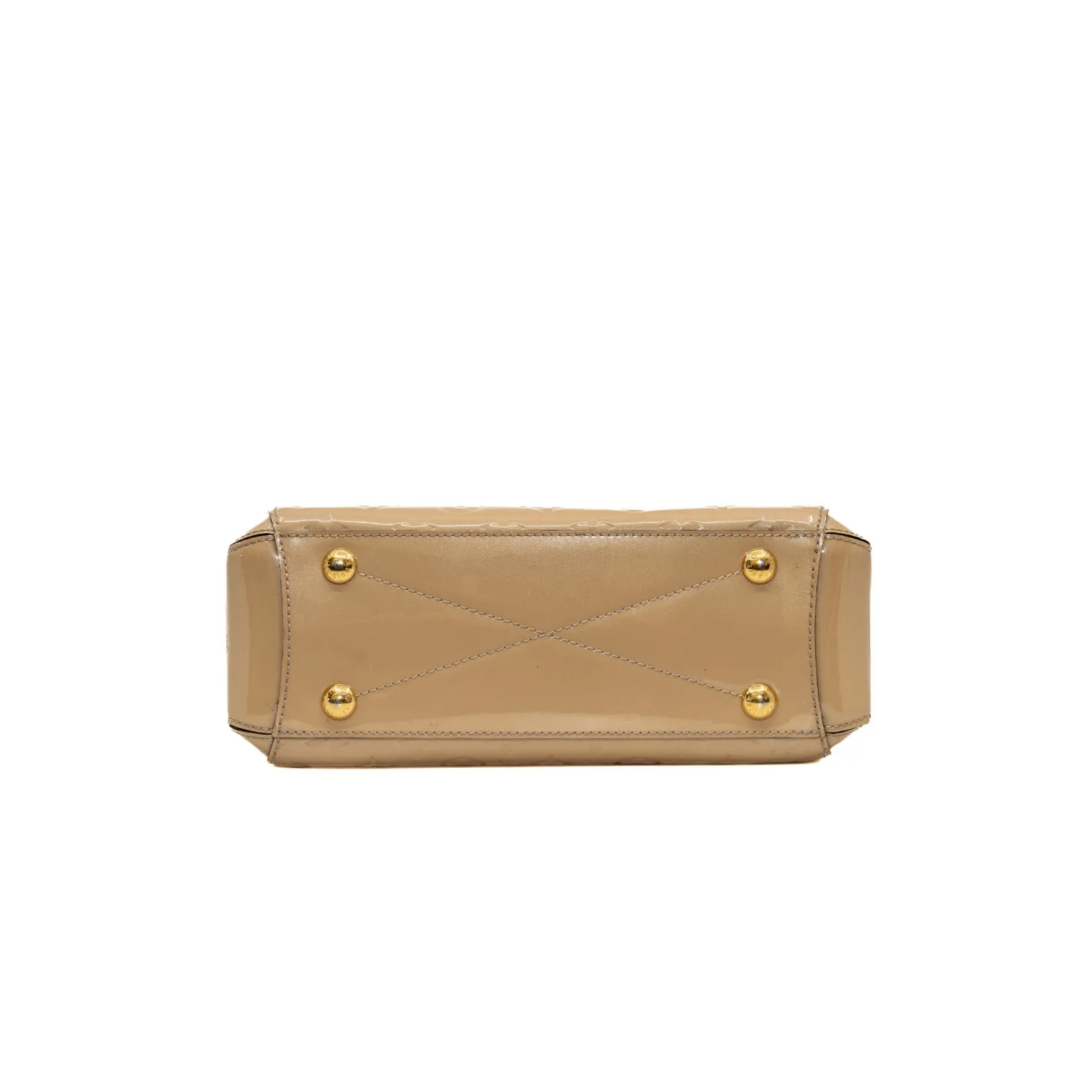 montaigne BB in patent beige ghw