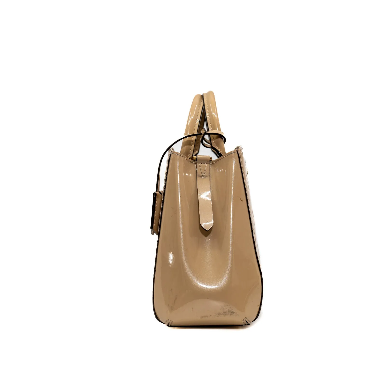 montaigne BB in patent beige ghw