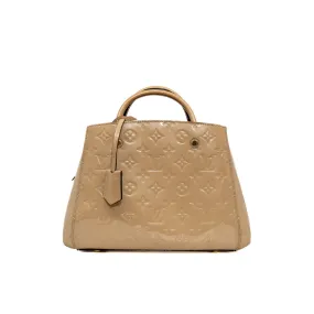 montaigne BB in patent beige ghw