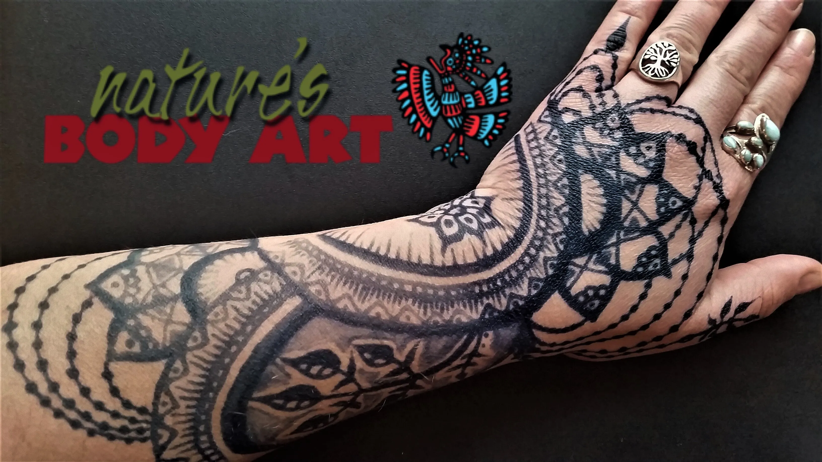 NEW! Jagua powder (creates 4 oz of Black Tattoo Gel)