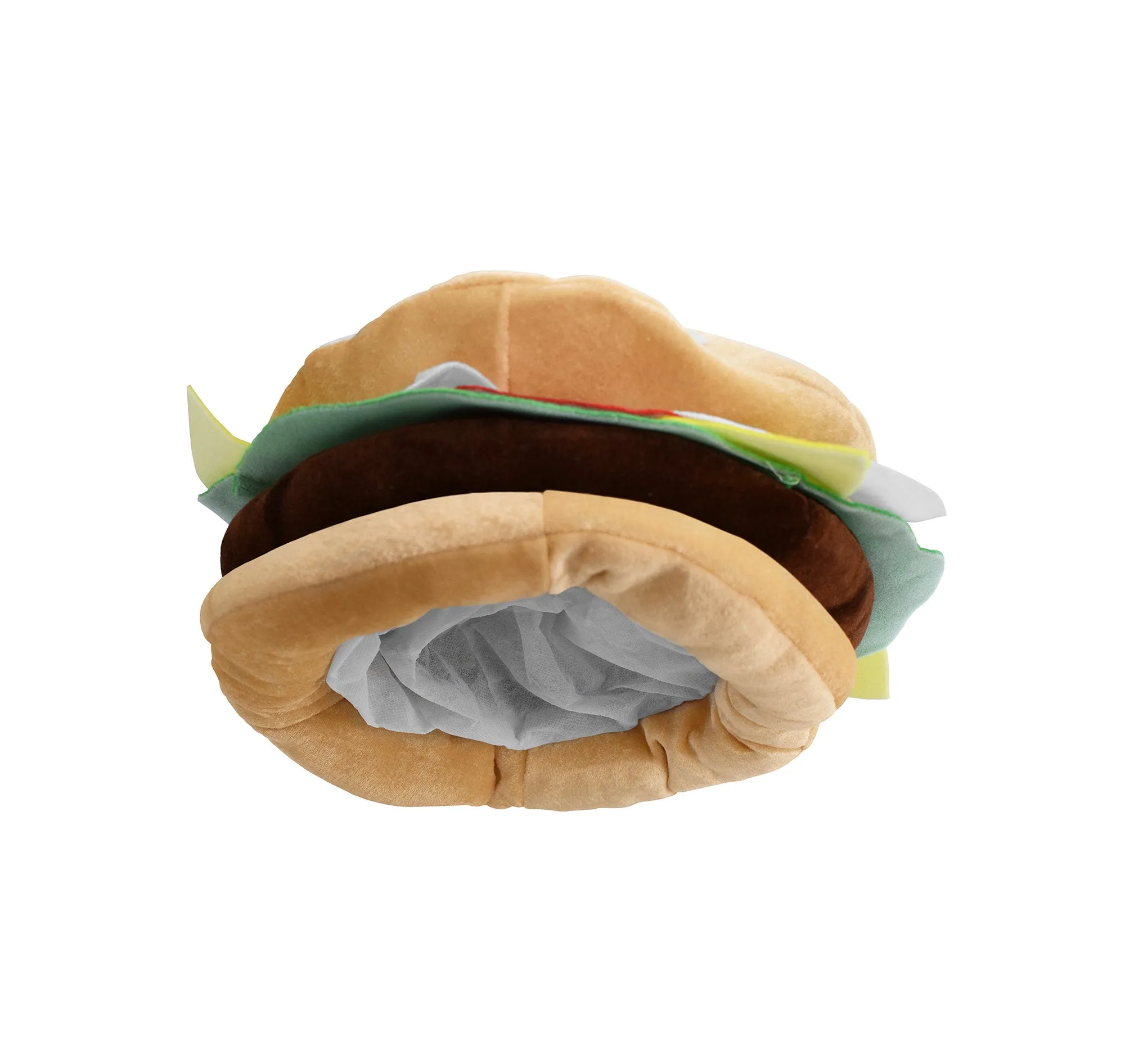 Oversized Cheeseburger and Fries Hat Set Food Vendor Funny Costume Accessory