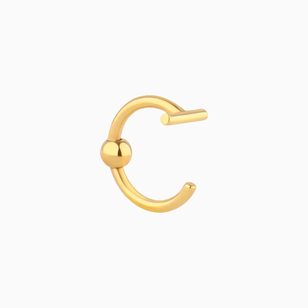 T Shape Nose Hoop