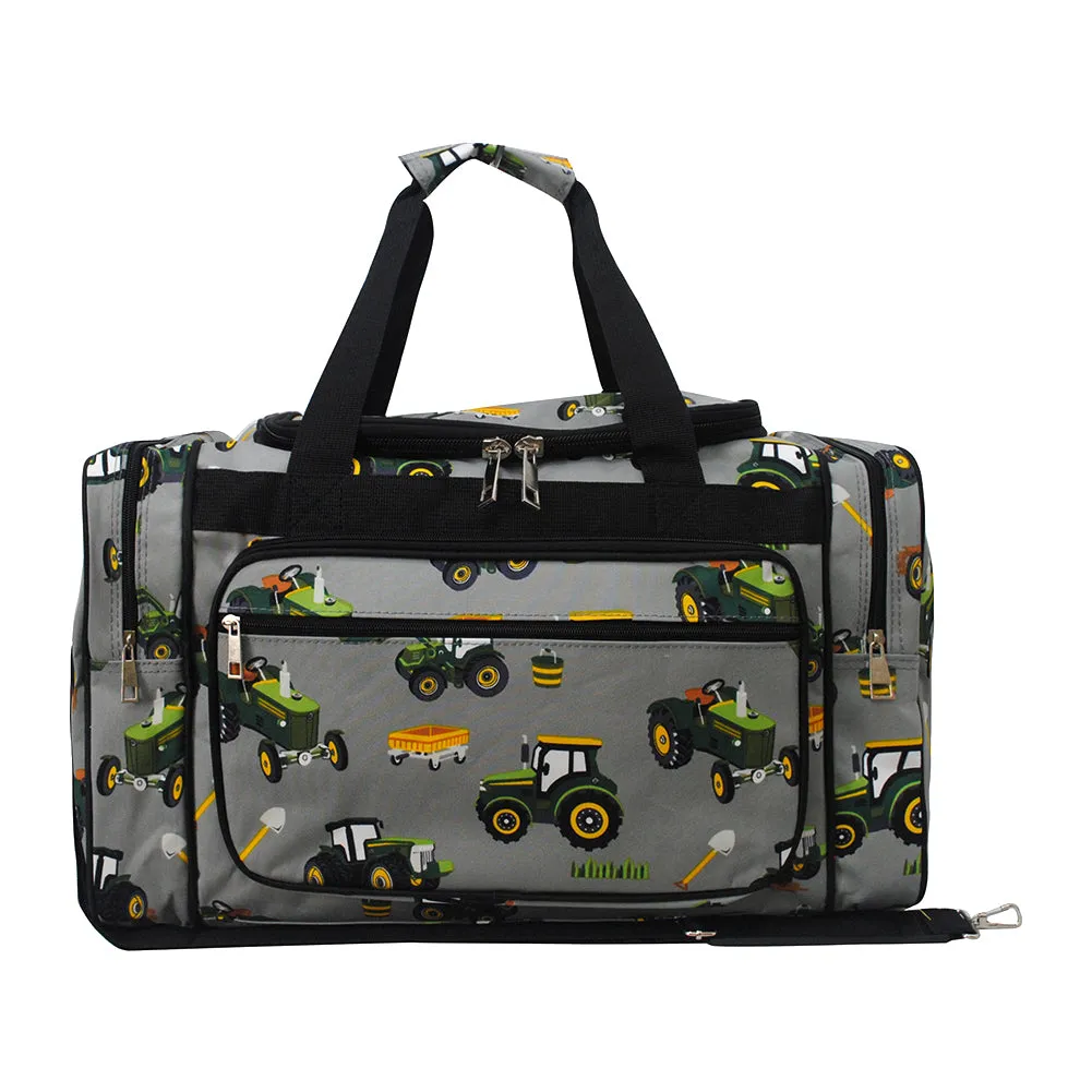Tractor Trucks Canvas 20 Duffle Bag